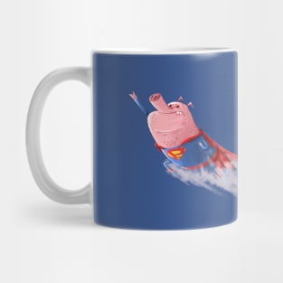 Super Pigs Can Fly Mug